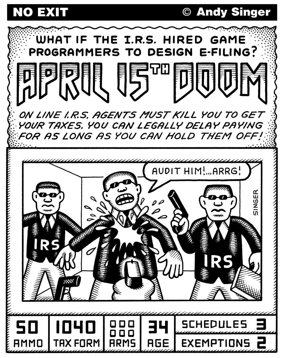 Tax E-Filing Computer Games