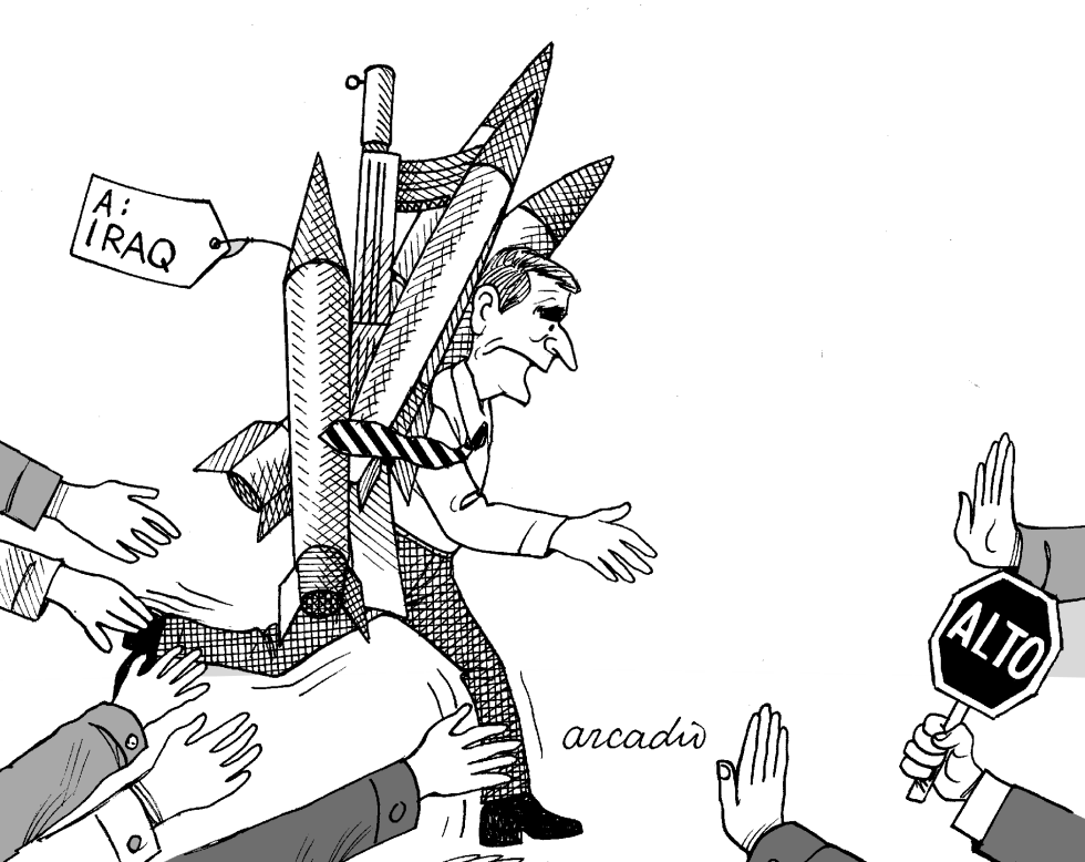 Bush y su carrera loca por Iraq