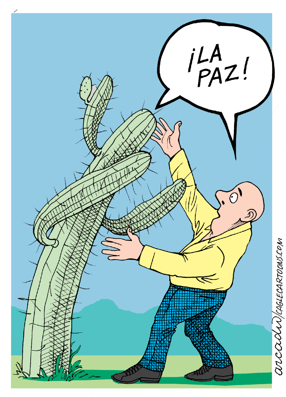La paz proceso doloroso col