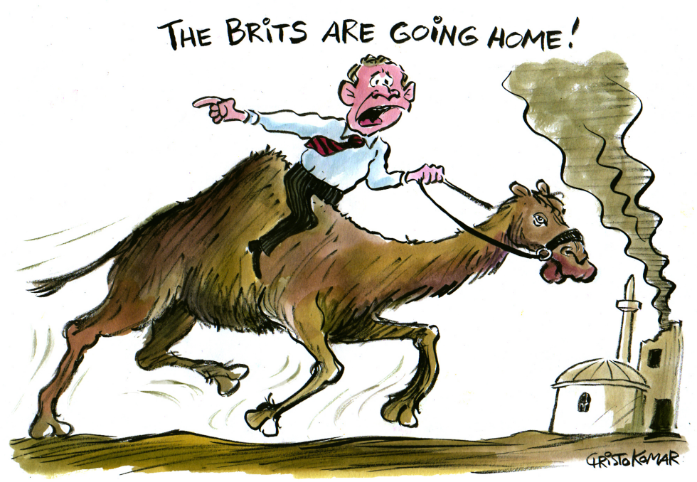 The Brits are not coming - COLOR