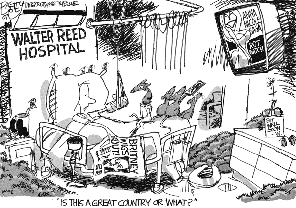  WALTER REED VETERINARIAN HOSPITAL by Pat Bagley