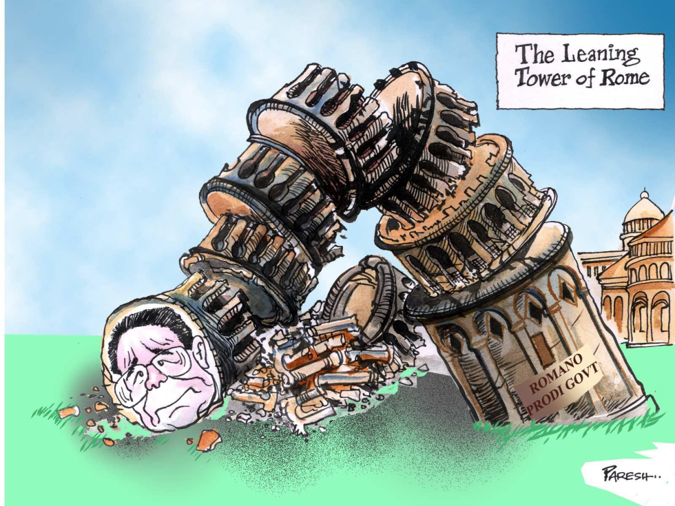 Leaning tower of Rome