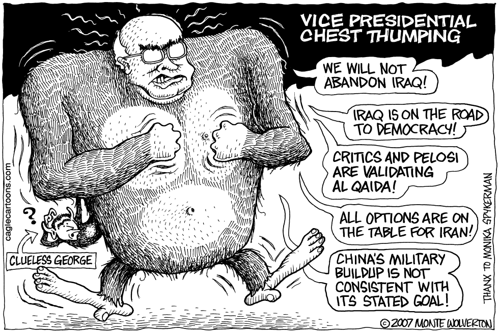 Cheney Chest Thumping