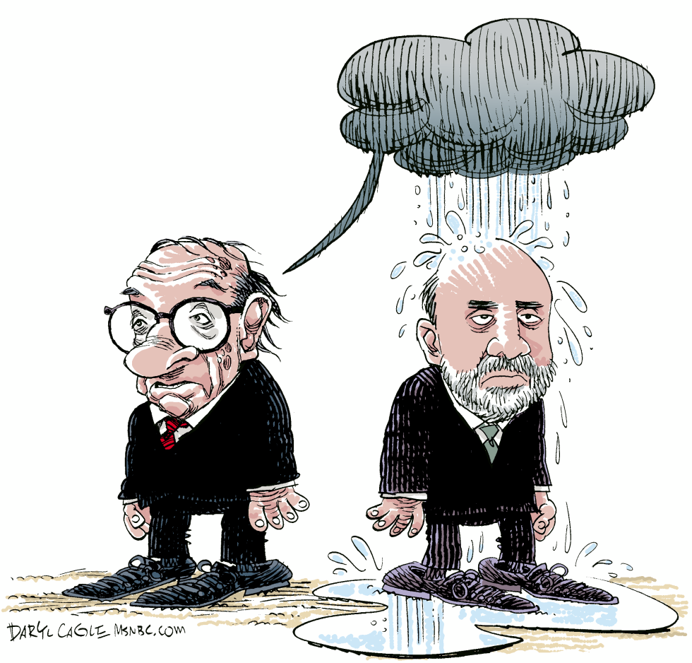 Greenspan and Bernanke With No Labels Color