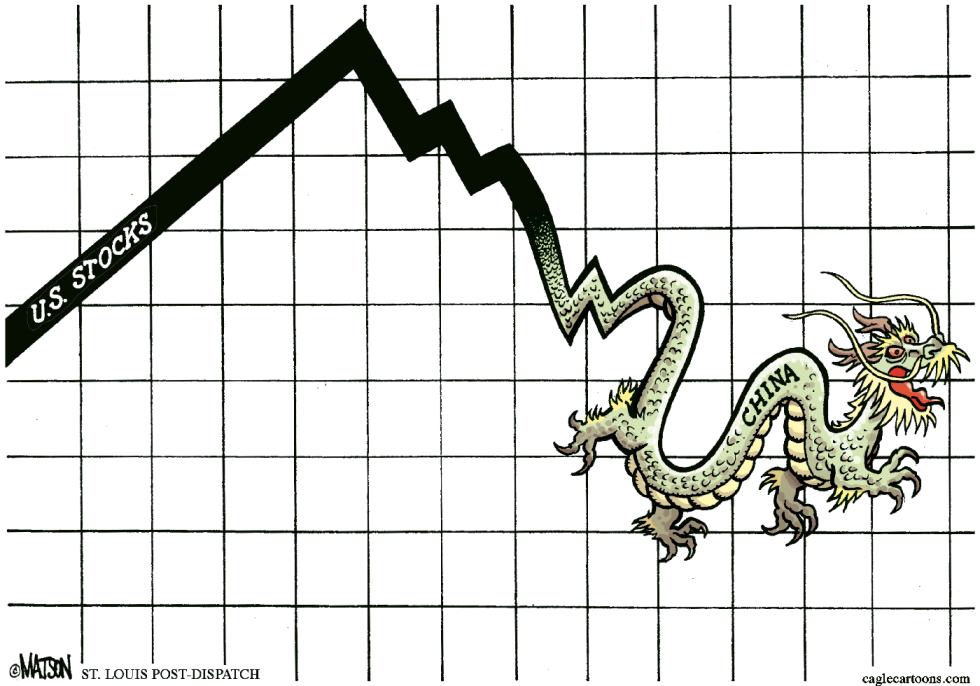 Stock Market China Syndrome-COLOR