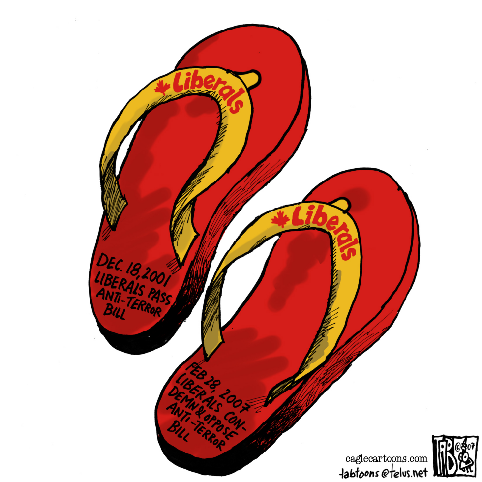 CANADA Flip Flop COLOUR