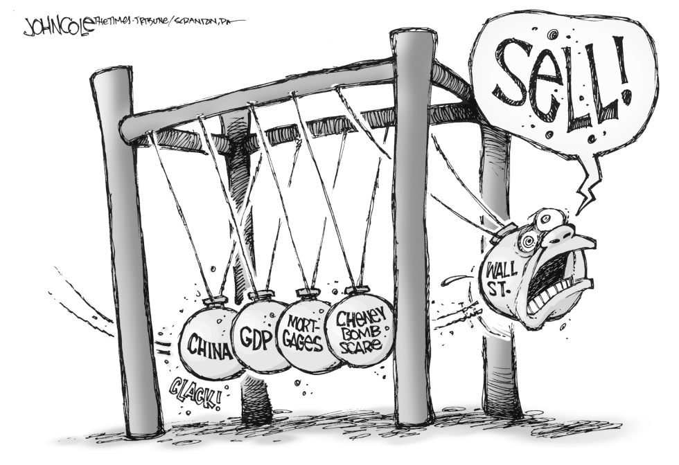 Stock sell-off
