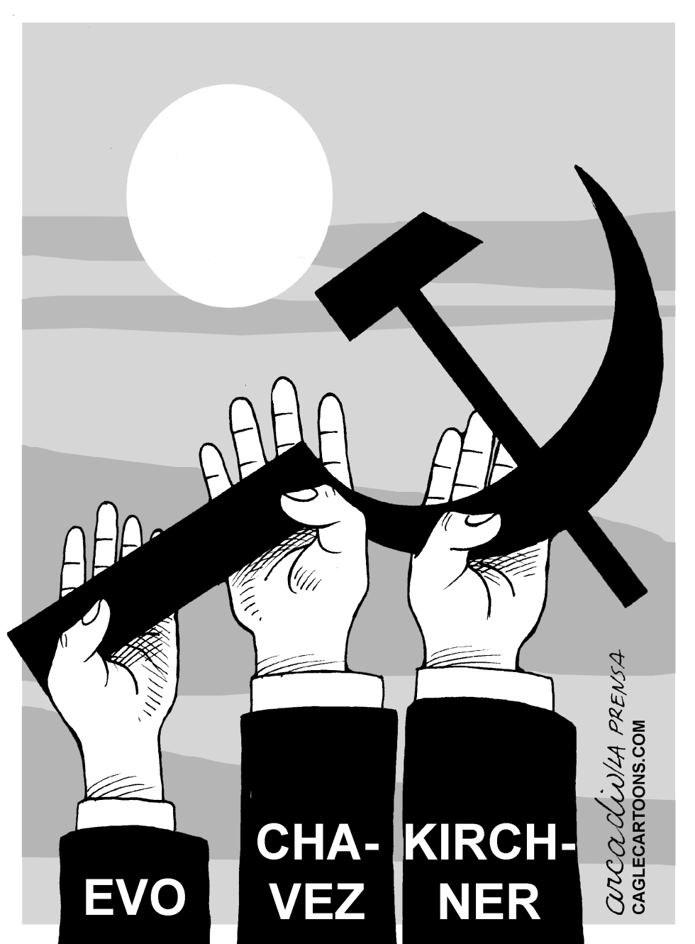 Tres presidentes una ideología