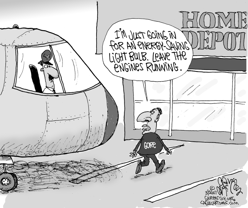 Gores Hypocrisy