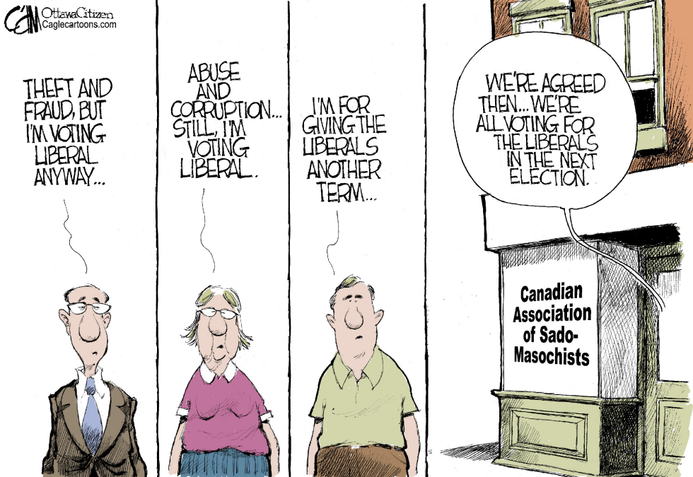 CANADA Voting Liberal COLOR