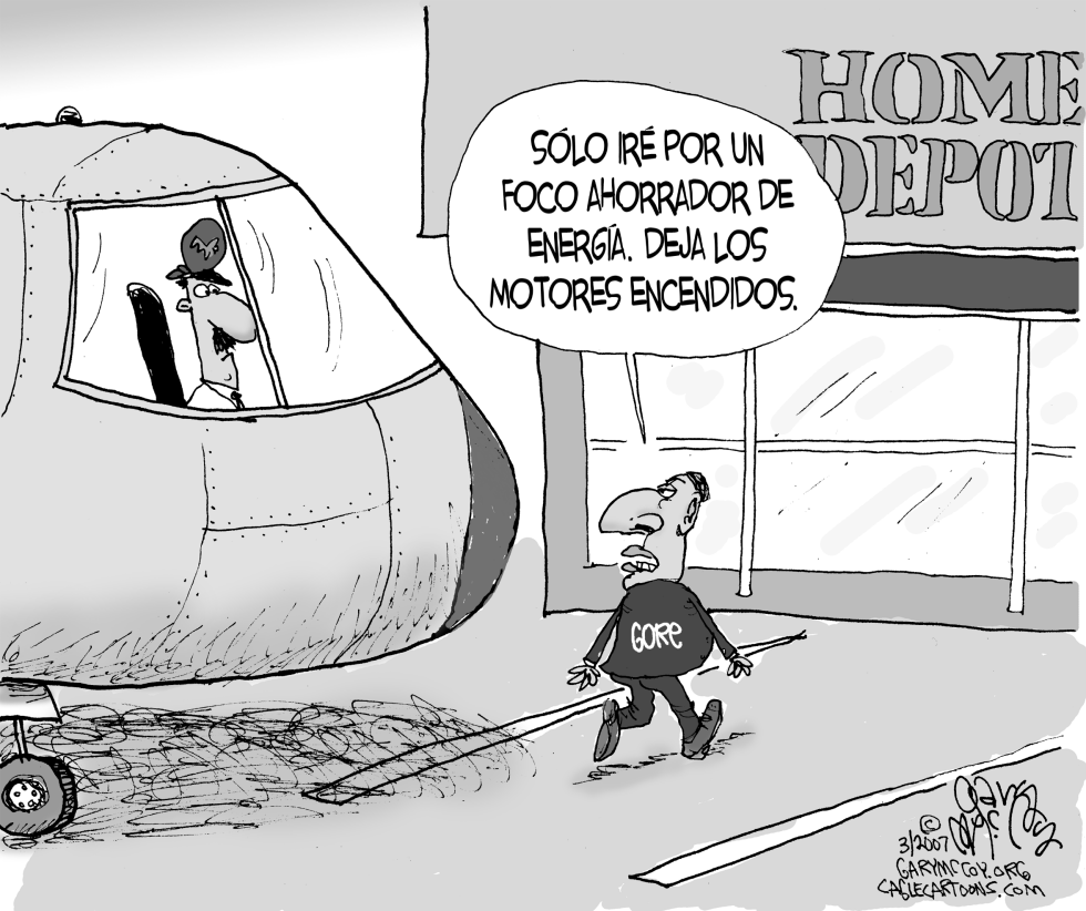 La Hipocresia de Gore