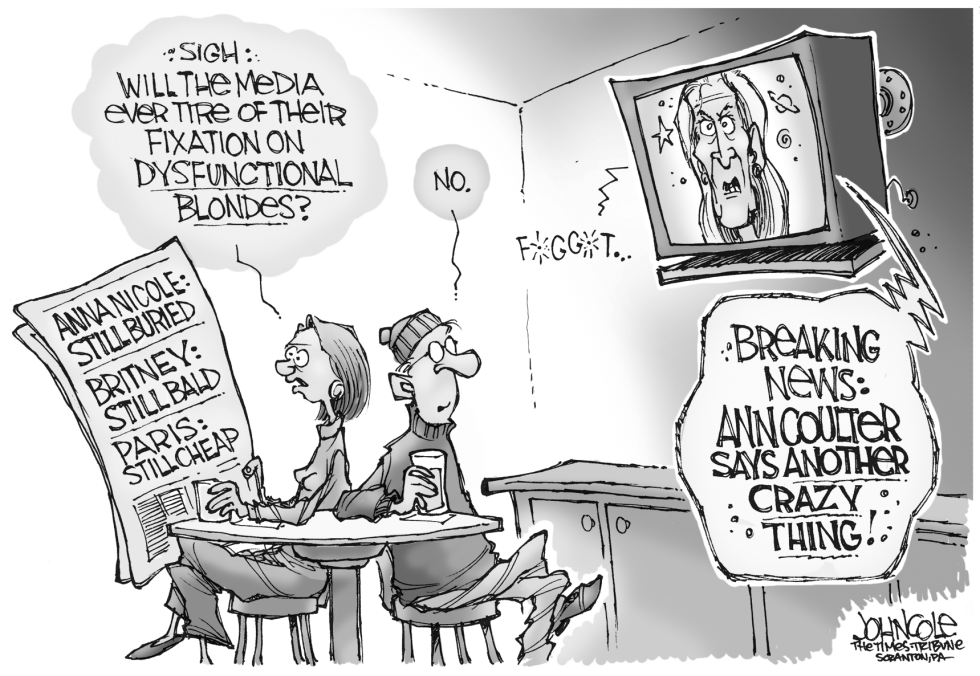 Blondes in the news