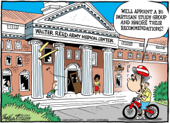 WALTER REED ARMY MEDICAL CENTER  by Bob Englehart