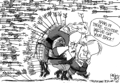 SCOOTER FALLGUY by Pat Bagley