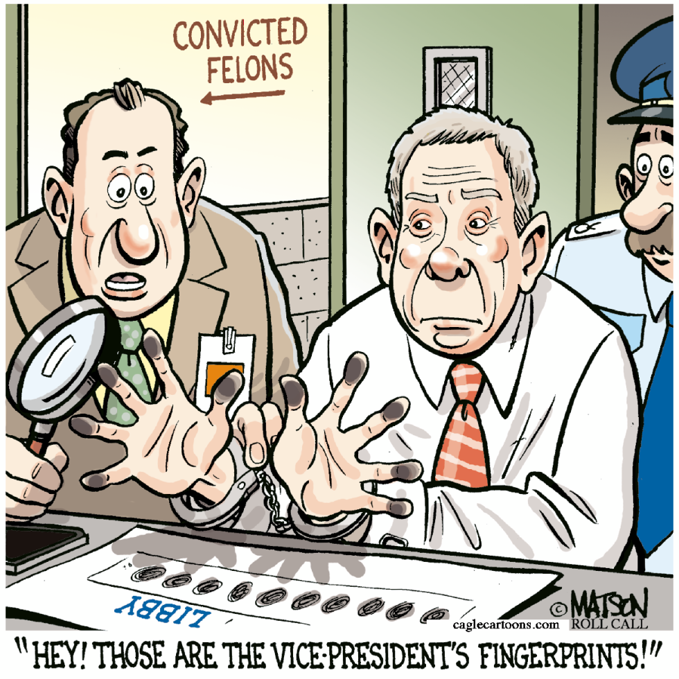 Cheney's Fingerprints On Libby's-COLOR