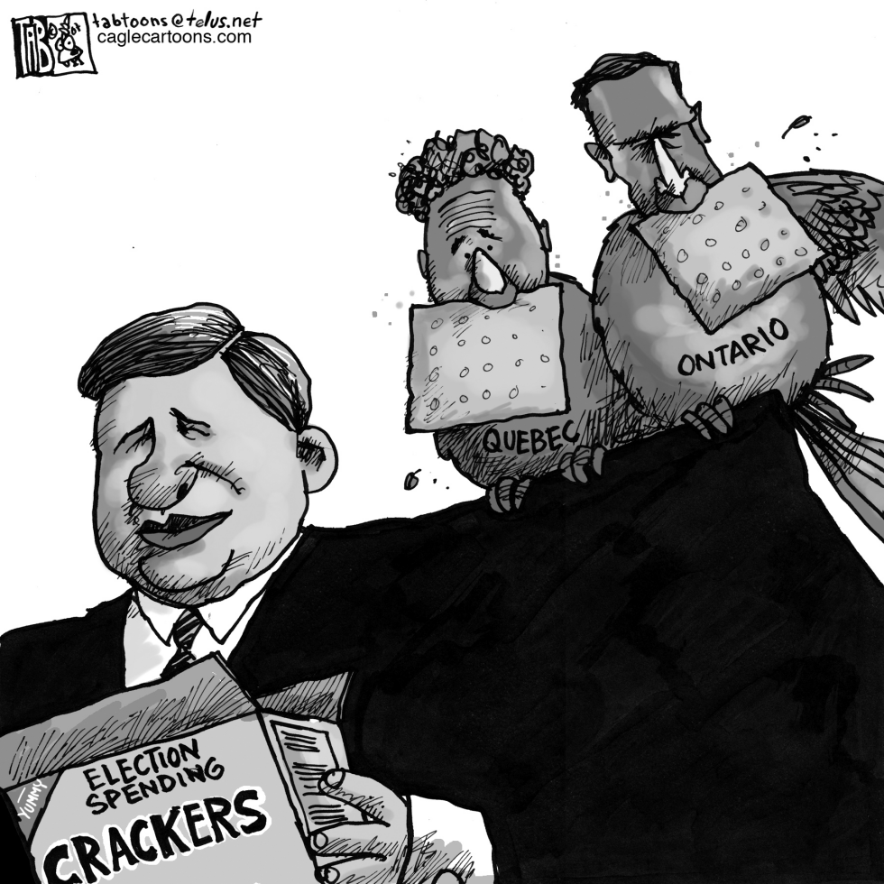 CANADA Polly wants a cracker