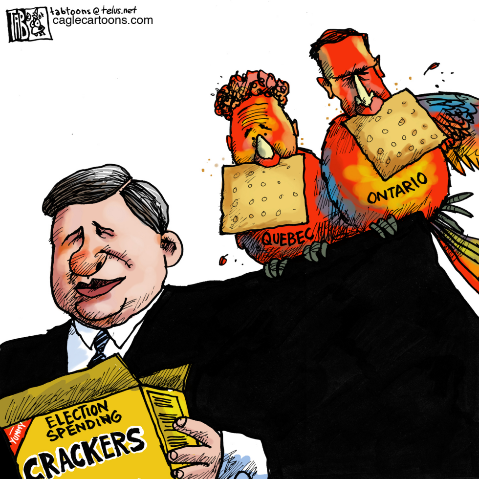 CANADA Polly wants a cracker COLOUR