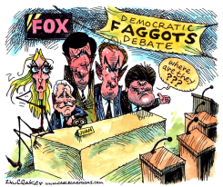 FOX FAGGOTS  by Sandy Huffaker