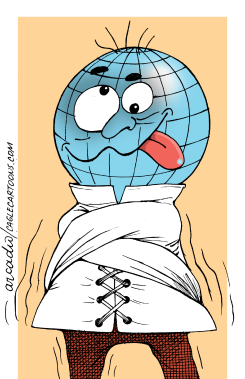 THE WORLD HAS BECOME CRAZY /  by Arcadio Esquivel