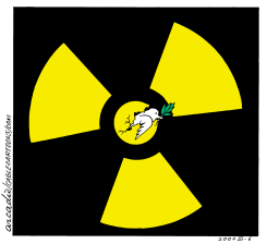THE PEACE ON THE NUCLEAR ERA /  by Arcadio Esquivel