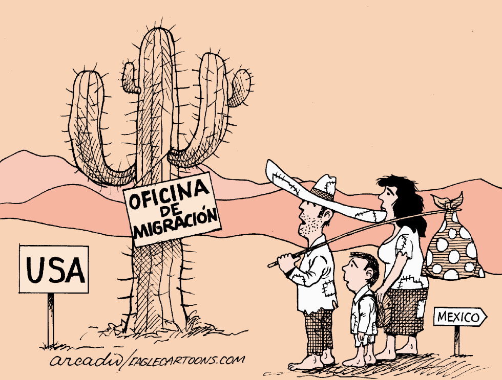 Los ilegales en EEUU col