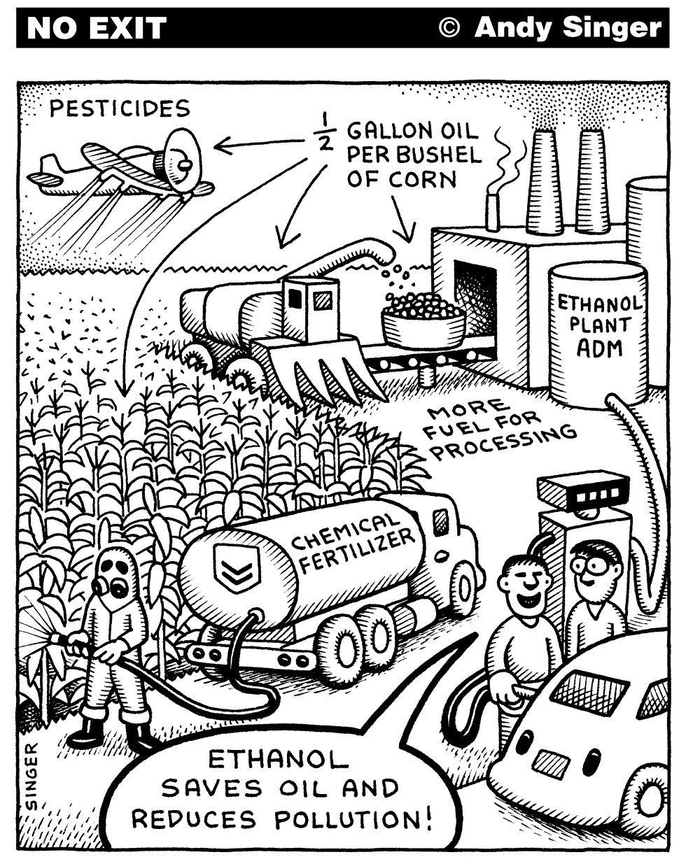 Corn Based Ethanol Not Such Clean Fuel