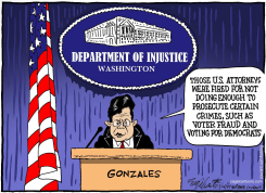 FIRED U.S.ATTORNEYS by Bob Englehart