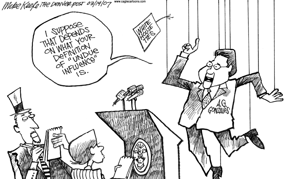 White House Ties to Gonzales
