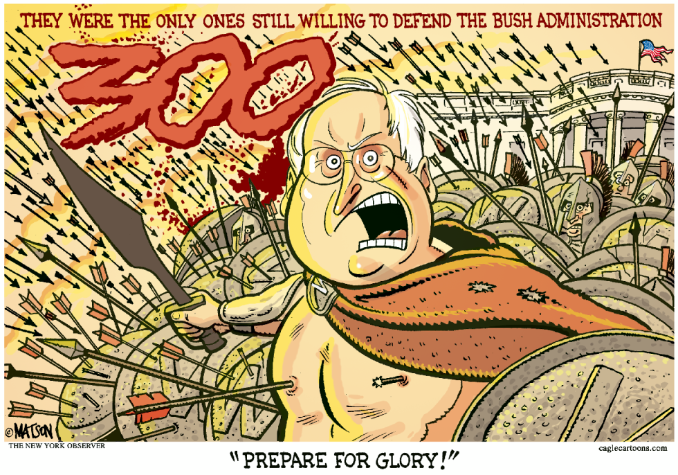 The 300 Remaining Defenders Of The Bush Administration-COLOR