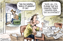 TAX TIME by Joe Heller