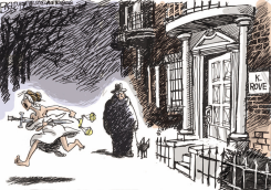 ROVE Y LA JUSTICIA /  by Pat Bagley
