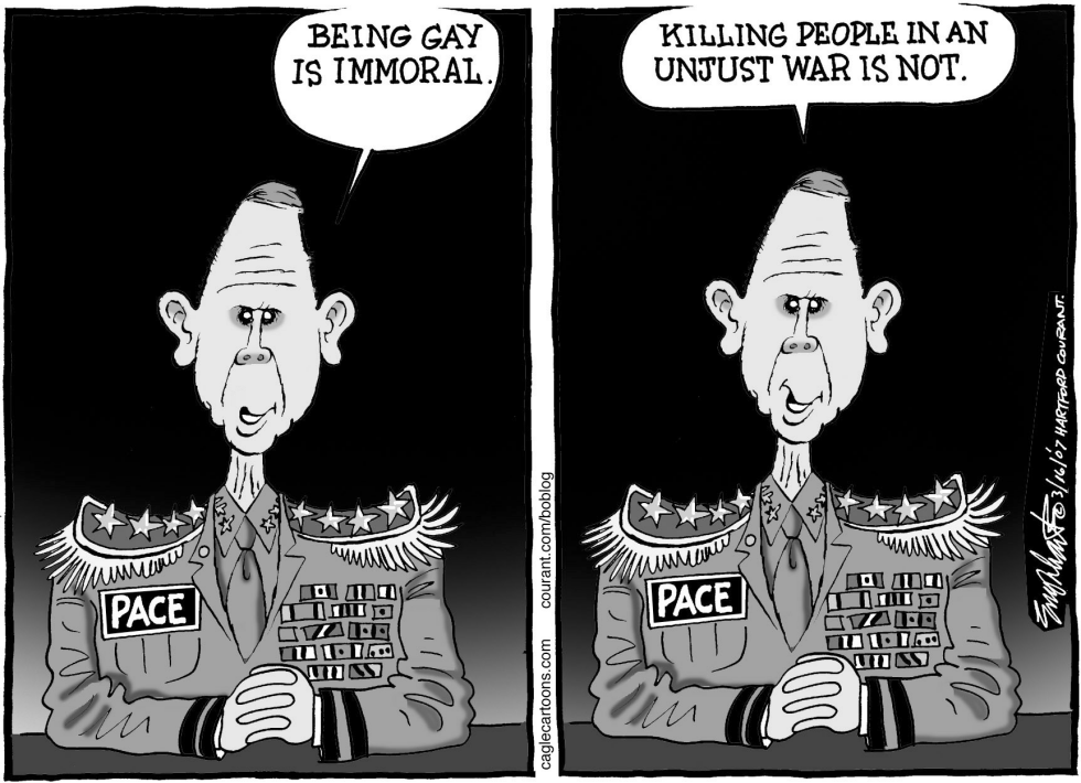 Homophobe General Peter Pace