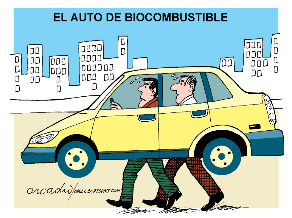  EL AUTO DE BIOCOMBUSTIBLE COL by Arcadio Esquivel