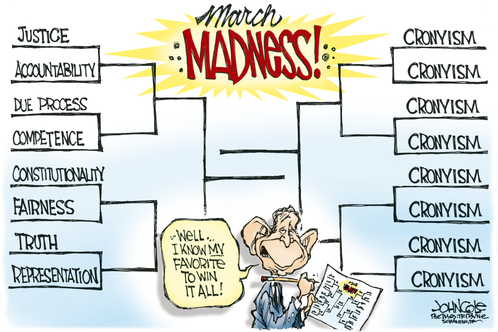 Bushs brackets -- color