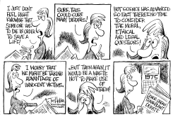 STEM CELL DEBATE by Joe Heller