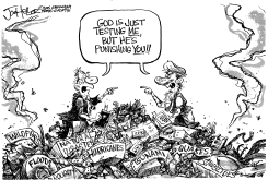 GOD IS PUNISHING by Joe Heller