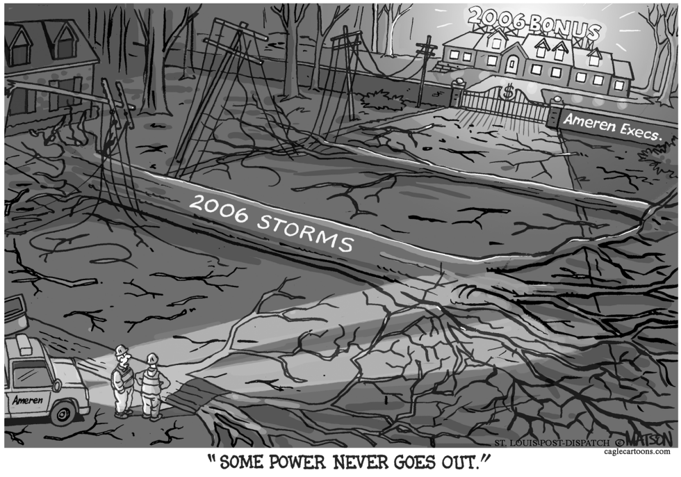 Local MO-Ameren Executives Bonus Power Stays On
