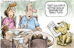 TAINTED PET FOOD by Joe Heller
