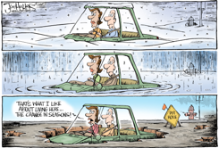 POT HOLES by Joe Heller