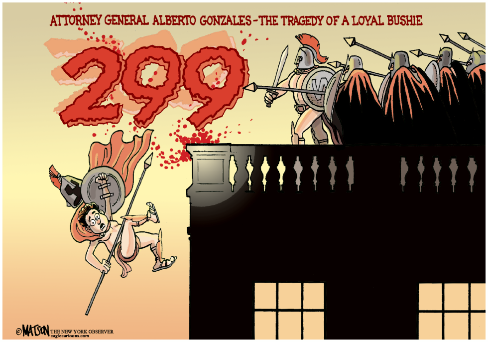 Alberto Gonzales-The Tragedy of A Loyal Bushie-COLOR