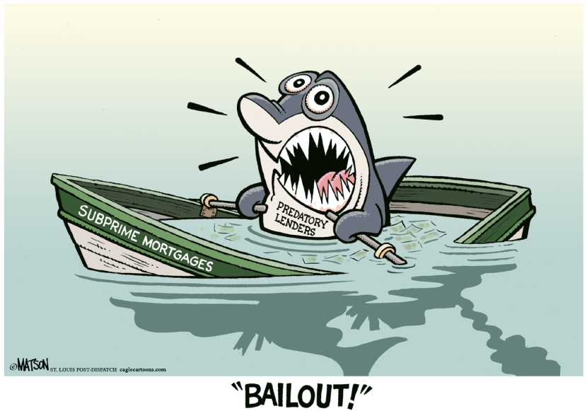 Subprime Lender Bailout-COLOR