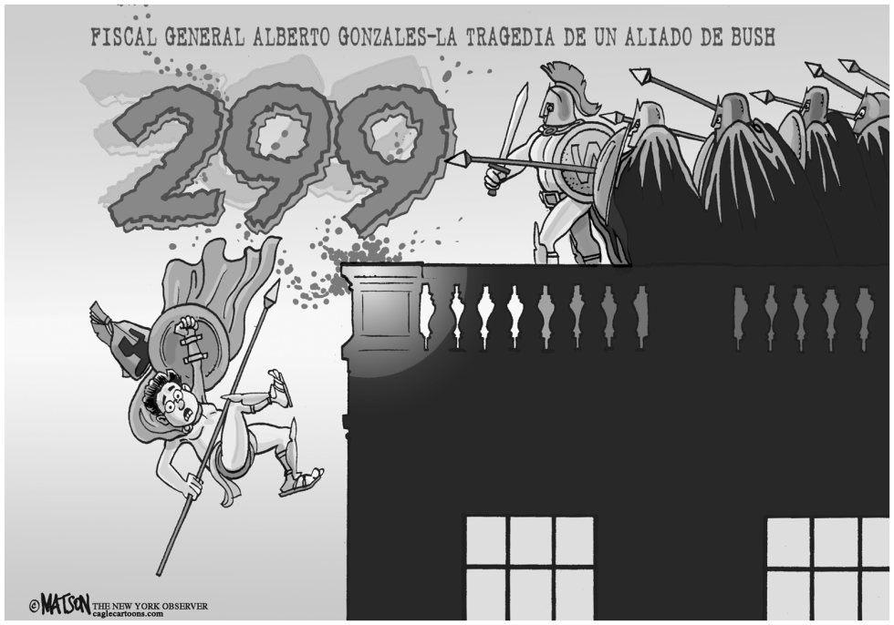  ALBERTO GONZALES - LA TRAGEDIA DE UN ALIADO DE BUSH by RJ Matson