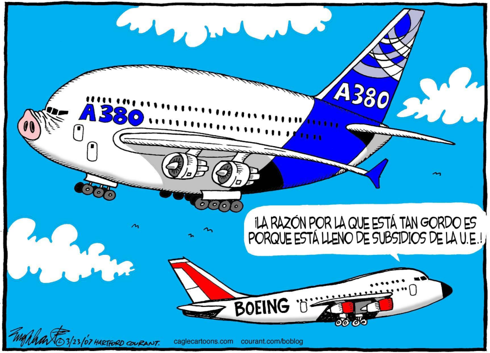  AIRBUS A380  by Bob Englehart