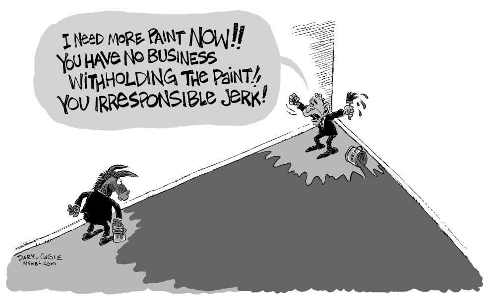 Iraq Bush Congress Paint