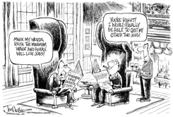 MINIMUM WAGE by Joe Heller