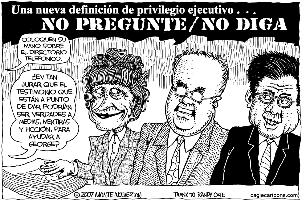  NO PREGUNTE, NO DIGA by Wolverton