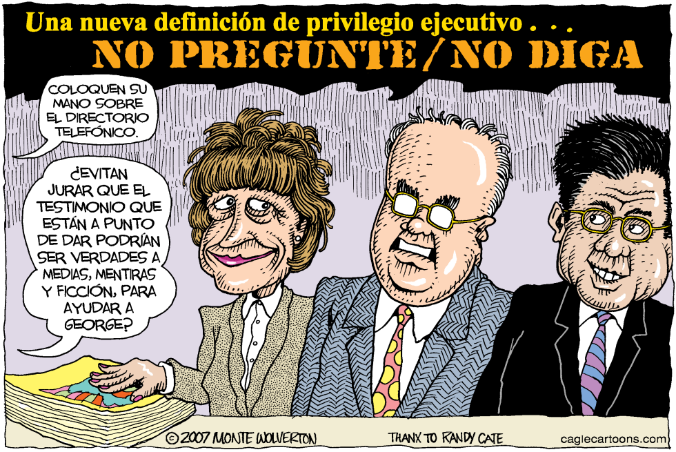  NO PREGUNTE, NO DIGA  by Wolverton