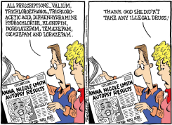 ANNA NICOLE SMITH AUTOPSY  by Bob Englehart