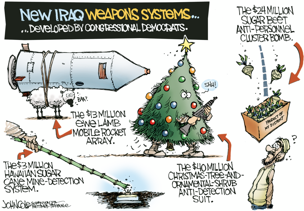 Pork at war -- color