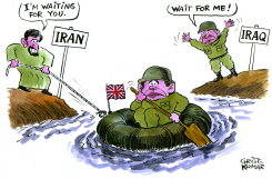 BLAIR WITHDRAWAL FROM IRAQ -  by Christo Komarnitski